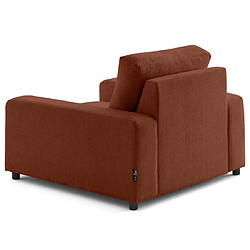 Avis Lisa Design Pivoine - fauteuil en velours texturé