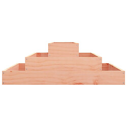 Maison Chic Jardinière,Bac à fleurs - pot de fleur 80x80x27 cm Bois de douglas massif -GKD58729 pas cher