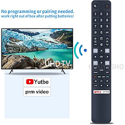 Acheter SANAG Rc802N Yui1 Telecommande De Rechange Pour Tv Tcl 4K Uhd Qled 32Es560 32Es580 40Es560 43Ep640 43Ep660 50Dp660 50Ep640 50Ep660 50Ep680 5555 Dc760 55Dp666. 0 55Ec780 55Ep640 55Ep660