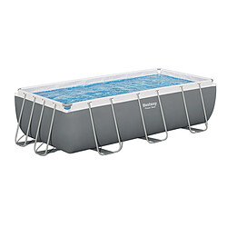 Piscine tubulaire Power Steel rectangulaire 4,04 x 2,01 x 1,00 m - Bestway