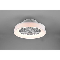 Lumière Farsund Ventilateur de Plafond Moderne Blanc 3000-6500K Télécommande