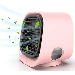 Avis Climatiseur Portable, Mini refroidisseur d'air à 3 Vitesses, Climatiseur Mobile 3 en 1, Ventilateur de Climatisation Personnel pour Bureau, Chambre à coucher, Maison