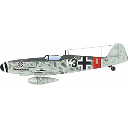 Acheter Ebbro Maquette Avion Bf109g-6/as