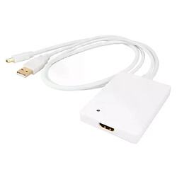 Adaptateur Mini DisplayPort vers HDMI Urban Factory CBB21UF Blanc