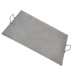 Avis Visiodirect Planche à rotir barbecue 5 mm en Fer coloris Gris - 33 x 33 cm