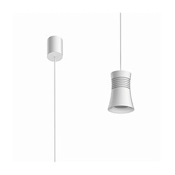 Luminaire Center Suspension Pagoda Blanc