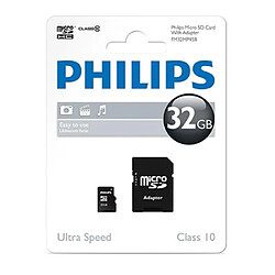 Philips FM32MP45B/10 Carte mémoire Micro SD Classe 10 32 Go