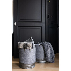 Avis Dansmamaison Coussin Floches Coton Gris