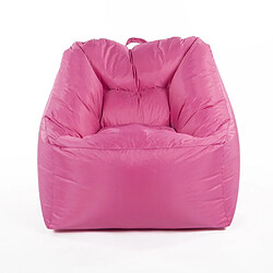 Jardindeco Fauteuil intérieur extérieur 70 x 60 x 80 cm Marco fuschia.