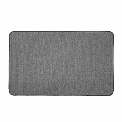 Paris Prix Tapis Déco Tissé Uni Manea 45x75cm Gris