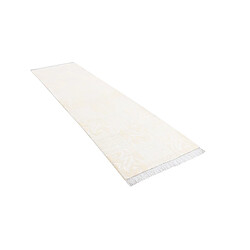 Vidal Tapis de couloir en laine 302x79 beige Darya