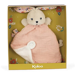 Kaloo K'Doux Doudou Lapin Coquelicot