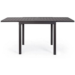 Bizzotto Table extérieure Pelagius 83-166x80 anthracite