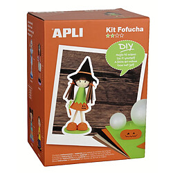 Kit mousse thermoformable Poupée Fofuchas Citrouille - Apli Agipa