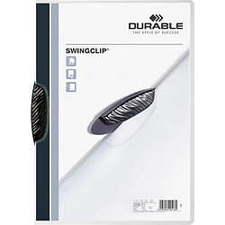 DURABLE Chemise à clip SWINGCLIP, A4, clip noir ()