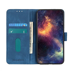 Acheter Wewoo Housse Coque Pour Galaxy S11E Texture rétro PU + TPU en cuir à rabat horizontal avec support et fentes cartes et portefeuille bleu