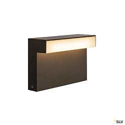 Borne extérieure SLV L-LINE OUT 30, anthracite, LED, 11,5W, 3000/4000K, IP65, interrupteur CCT - SLV