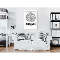 Artgeist Tableau - Retro Munich (1 Part) Vertical [20x30]