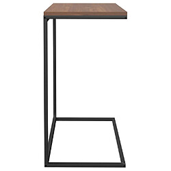 Acheter Maison Chic Table d'appoint | Table Basse Noir 55x35x66 cm Bois d'ingénierie -GKD82574