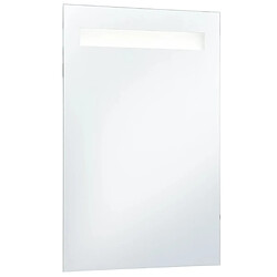 Acheter Maison Chic Miroir mural à LED, Miroir murale de salle de Bain 60x100 cm -MN59479