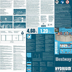 Acheter Bestway Ensemble de piscine Hydrium 460x120 cm