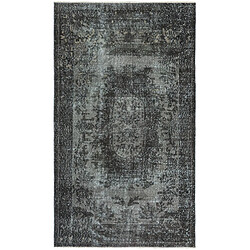 Vidal Tapis de laine 211x122 gris Ultra Vintage