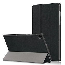 Etui en PU réveil / sommeil automatique à trois volets noir pour votre Lenovo Tab M10 HD Gen 2 TB-X306X