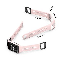 Bracelet de montre Accessoires montre connecté pour Tomtom4 - Rose clair pas cher