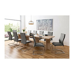 Acheter ANCONA Table a manger XXL extensible de 8 a 12 personnes classique decor chene sonoma - L 160 / 310 x l 90 cm