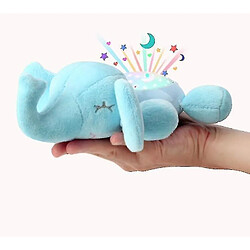 Universal Conception d'animaux de dessin animé, jouet en peluche mutifonction avec télécommande (bleu)