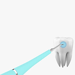 Universal Nettoyeur dentaire à ultrasons électrique Enlèvement de pierres dentaires Blanchiment de dents Zoom Outil de soins Taches de dents Outil Tartare Enlèvement | Blanchiment de dents (vert)