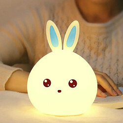 Universal Lapin LED lumineux USB pour enfant bébé enfant cadeau animaux dessin animé lampe décorative chevet chambre salon | LED veilleuse