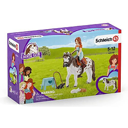 SCHLEICH Horse Club Mia + Spotty - Pour enfant