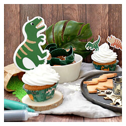 Scrapcooking Grande bougie - Dino 15 x 7,2 x 0,9 cm