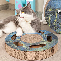 Universal Jouets pour chats Grattoirs pour chats Broyeurs à griffes Papier ondulé Fournitures pour chats Grattoirs résistants à l'usure