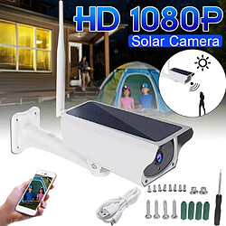 TEMPSA HD 1080P Caméra IP Solaire Surveillance WIFI APP Sécurité Extérieur Vision Nocturne Imperméable