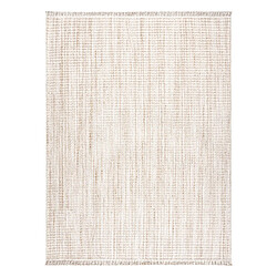 RUGSX Tapis NANO FH72A Melange, bouclé, tissé plat beige 120x170 cm