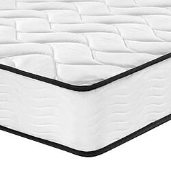 Maison Chic Matelas à ressorts bonnell moyen, Matelas doux pour chambre 70x200 cm -GKD78803 pas cher