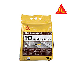 Mortier prêt à l'emploi SIKA Monotop 112 Multiuse Repair - 5kg 