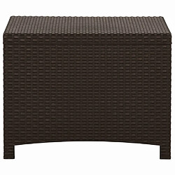 Avis Helloshop26 Coffre boîte meuble de jardin rangement 60 x 54 x 41 cm rotin pp marron 02_0013044