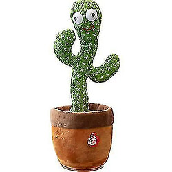 Universal Jouet pour enfants en peluche électrique cactus dansant qui peut chanter et tordre