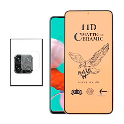 PHONECARE KIT Film de Verre Trempé CeramicGlass Full Cover + Film Caméra pour Xiaomi Redmi Note 10 Lite