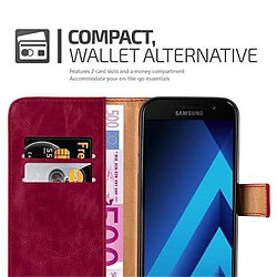 Acheter Cadorabo Coque Samsung Galaxy A3 2017 Etui en Rouge