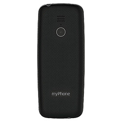 Téléphone portable Noir myPhone 6410 4G LTE Utilisation Facile, Écran 2,4"