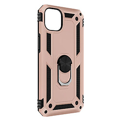 Avizar Coque pour iPhone 14 Plus Hybride Bague de maintien Support Vidéo rose gold