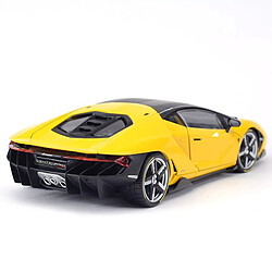 Avis Universal 1: 18 Voiture de sport Moulage électrostatique Véhicule Collection Modèle Voiture Jouets | Voitures jouets moulées sous pression(Jaune)