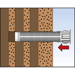 Avis FISCHER Tamis métallique dinjection FIS H perçage 12 mm pour tiges Ø 6 à 8 mm boîte de 10 longueurs de 100cm