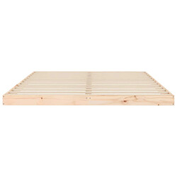 Acheter vidaXL Cadre de lit sans matelas 150x200 cm bois massif de pin