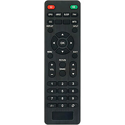 SANAG Rc3026D Remplacement De La Telecommande Appropriee Digitrex Smart Tv Rc3026D V0913 Lcd32A7 E32V7