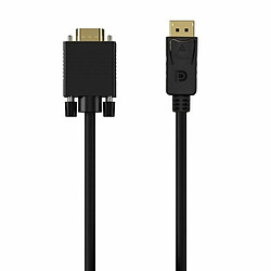 Adaptateur DisplayPort vers VGA Aisens A125-0552 Noir 1 m